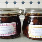 Maronen in Gewürzsirup